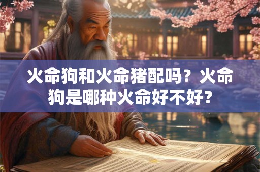 火命狗和火命猪配吗？火命狗是哪种火命好不好？