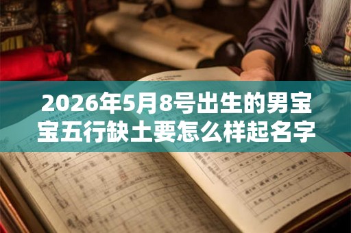 2026年5月8号出生的男宝宝五行缺土要怎么样起名字