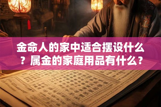 金命人的家中适合摆设什么？属金的家庭用品有什么？