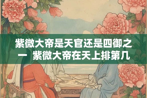 紫微大帝是天官还是四御之一 紫微大帝在天上排第几 紫微大帝是天官还是四御之一 紫微大帝在天上排第几
