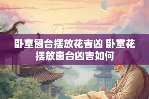 卧室窗台摆放花吉凶 卧室花摆放窗台凶吉如何 卧室窗台摆放花吉凶 卧室花摆放窗台凶吉如何