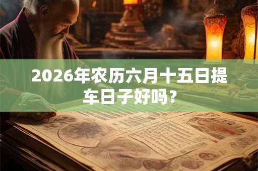 2026年农历六月十五日提车日子好吗? 2026年农历六月十五日提车日子好吗?