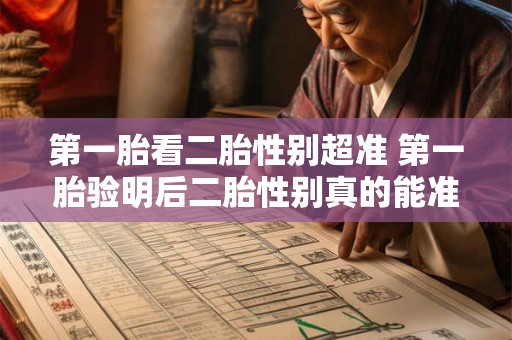 第一胎看二胎性别超准 第一胎验明后二胎性别真的能准吗