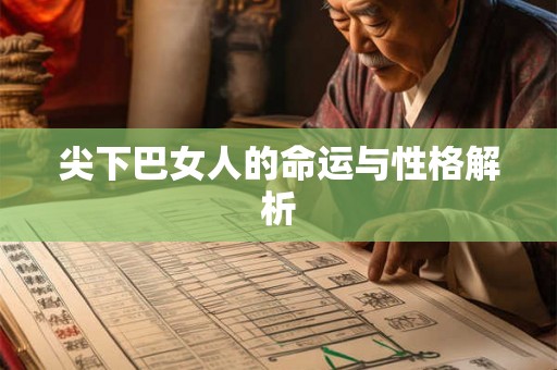 尖下巴女人的命运与性格解析
