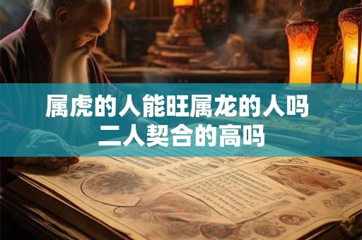 属虎的人能旺属龙的人吗 二人契合的高吗
