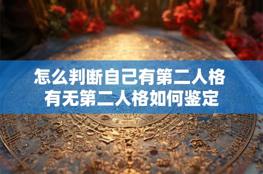怎么判断自己有第二人格 有无第二人格如何鉴定