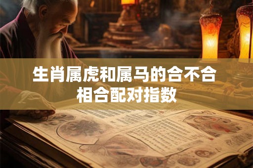 生肖属虎和属马的合不合 相合配对指数