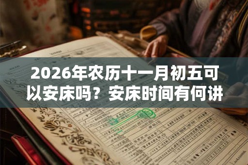 2026年农历十一月初五可以安床吗？安床时间有何讲究？