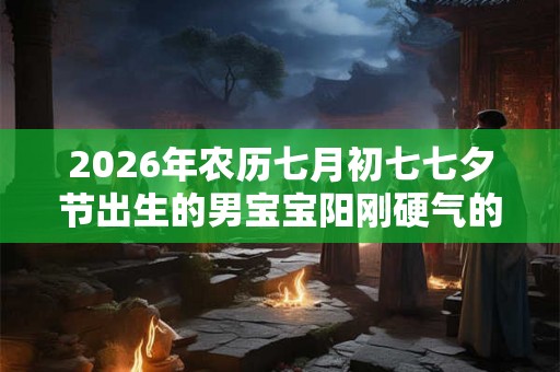 2026年农历七月初七七夕节出生的男宝宝阳刚硬气的名字