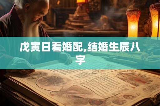 戊寅日看婚配,结婚生辰八字 戊寅日看婚配,结婚生辰八字