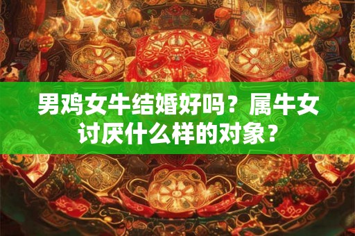 男鸡女牛结婚好吗？属牛女讨厌什么样的对象？