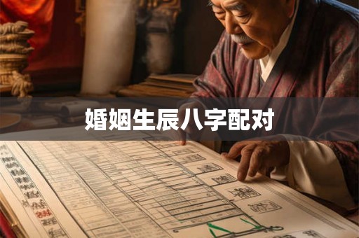 婚姻生辰八字配对