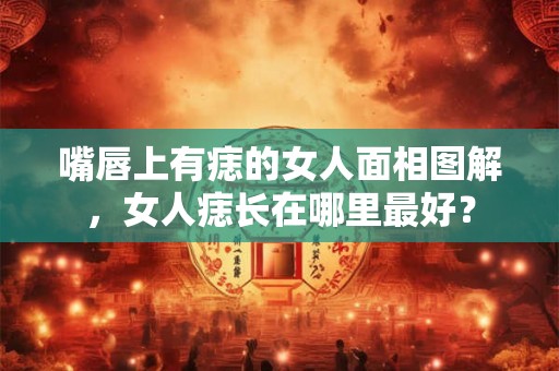嘴唇上有痣的女人面相图解,女人痣长在哪里最好? 嘴唇上有痣的女人面相图解,女人痣长在哪里最好?