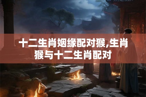 十二生肖姻缘配对猴,生肖猴与十二生肖配对