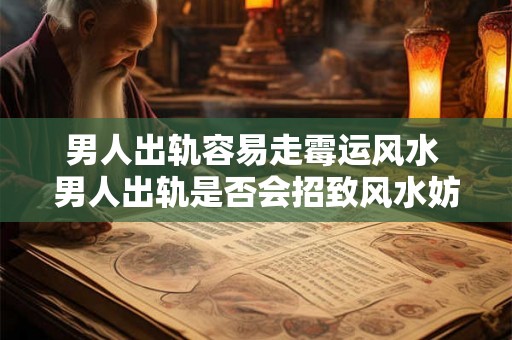 男人出轨容易走霉运风水 男人出轨是否会招致风水妨碍