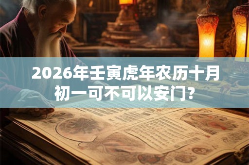 2026年壬寅虎年农历十月初一可不可以安门？