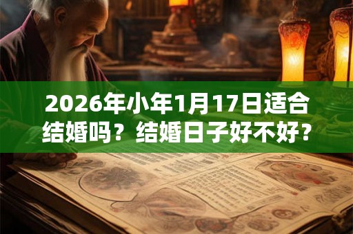 2026年小年1月17日适合结婚吗?结婚日子好不好? 2026年小年1月17日适合结婚吗?结婚日子好不好?