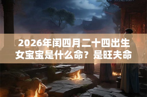 2026年闰四月二十四出生女宝宝是什么命？是旺夫命吗？