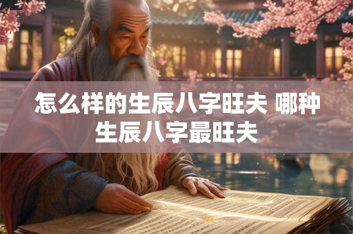 怎么样的生辰八字旺夫 哪种生辰八字最旺夫 怎么样的生辰八字旺夫 哪种生辰八字最旺夫