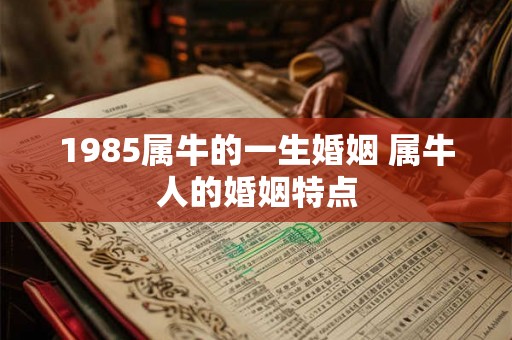1985属牛的一生婚姻 属牛人的婚姻特点