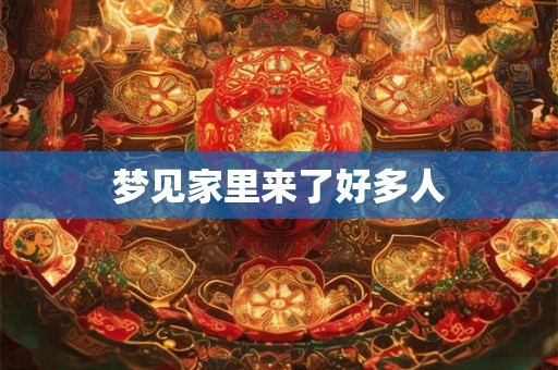 梦见家里来了好多人