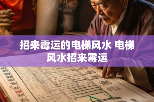 招来霉运的电梯风水 电梯风水招来霉运 招来霉运的电梯风水 电梯风水招来霉运