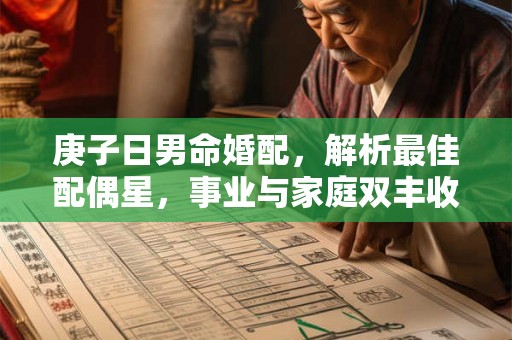 庚子日男命婚配，解析最佳配偶星，事业与家庭双丰收！