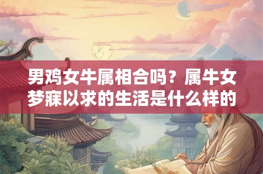 男鸡女牛属相合吗?属牛女梦寐以求的生活是什么样的? 男鸡女牛属相合吗?属牛女梦寐以求的生活是什么样的?