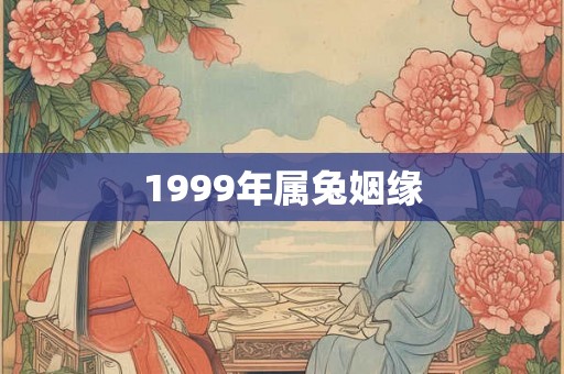 1999年属兔姻缘