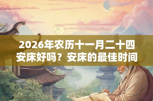2026年农历十一月二十四安床好吗？安床的最佳时间？