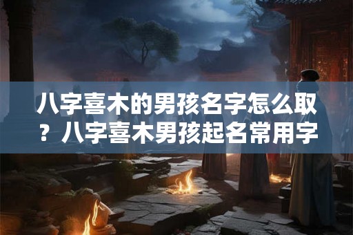 八字喜木的男孩名字怎么取？八字喜木男孩起名常用字？
