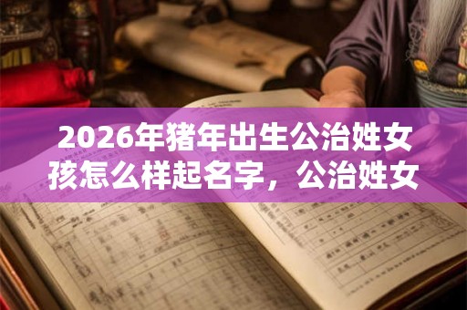 2026年猪年出生公治姓女孩怎么样起名字，公治姓女孩好名推荐
