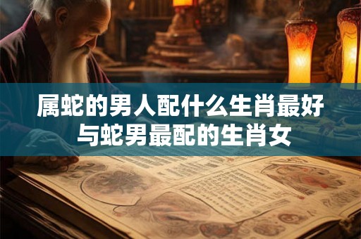 属蛇的男人配什么生肖最好 与蛇男最配的生肖女