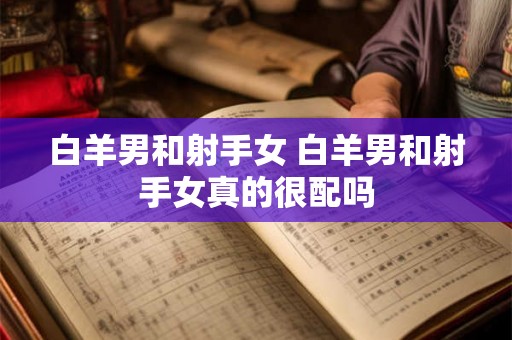 白羊男和射手女 白羊男和射手女真的很配吗