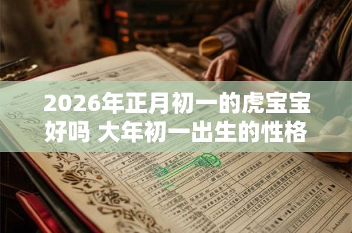 2026年正月初一的虎宝宝好吗 大年初一出生的性格