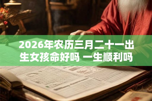 2026年农历三月二十一出生女孩命好吗 一生顺利吗