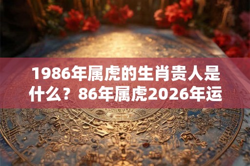1986年属虎的生肖贵人是什么?86年属虎2026年运势好不好? 1986年属虎的生肖贵人是什么?86年属虎2026年运势好不好?
