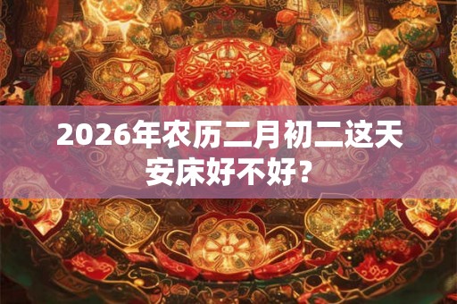 2026年农历二月初二这天安床好不好？