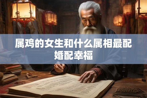 属鸡的女生和什么属相最配婚配幸福
