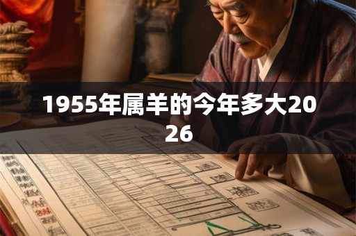 1955年属羊的今年多大2026