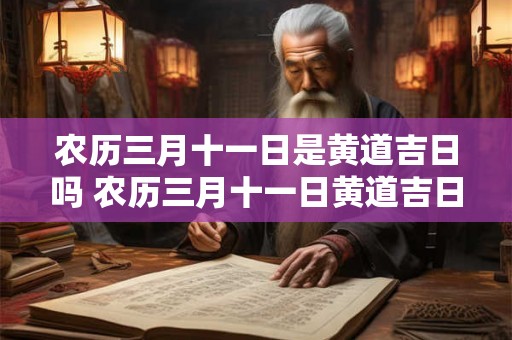 农历三月十一日是黄道吉日吗 农历三月十一日黄道吉日吗 农历三月十一日是黄道吉日吗 农历三月十一日黄道吉日吗