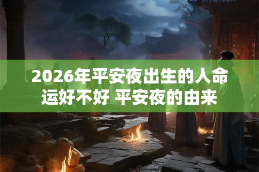 2026年平安夜出生的人命运好不好 平安夜的由来