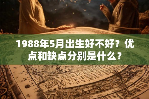 1988年5月出生好不好?优点和缺点分别是什么? 1988年5月出生好不好?优点和缺点分别是什么?