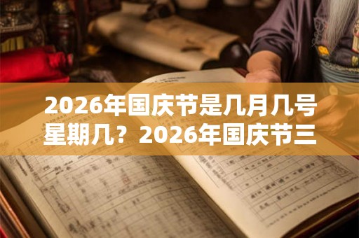 2026年国庆节是几月几号星期几？2026年国庆节三薪有几天？