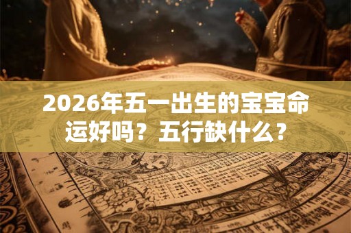 2026年五一出生的宝宝命运好吗？五行缺什么？