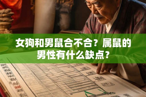 女狗和男鼠合不合？属鼠的男性有什么缺点？