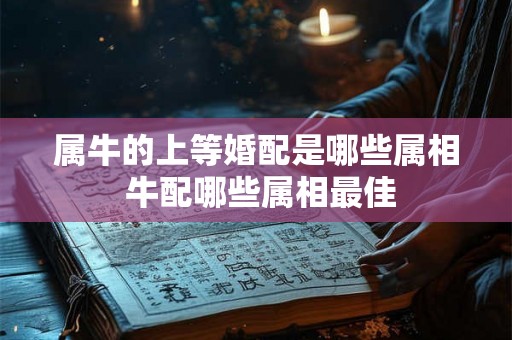 属牛的上等婚配是哪些属相 牛配哪些属相最佳