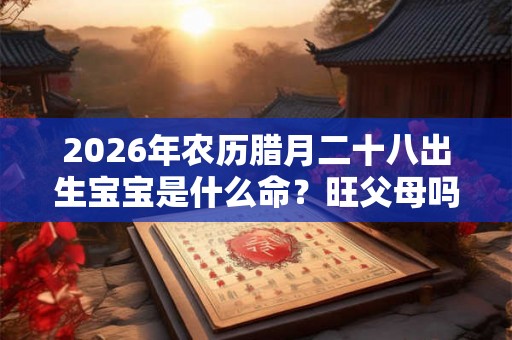 2026年农历腊月二十八出生宝宝是什么命？旺父母吗？