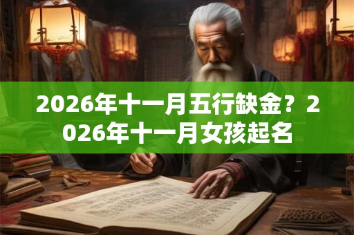 2026年十一月五行缺金？2026年十一月女孩起名
