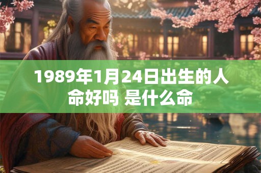 1989年1月24日出生的人命好吗 是什么命 1989年1月24日出生的人命好吗 是什么命
